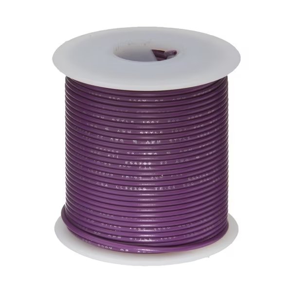 14 AWG Gauge UL1007 Solid Hook-Up Wire, 300V, 0.0641